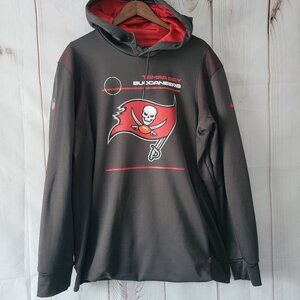 NFL On field Apparel Tampa Bay Buccaneers Nike Dri-Fit Hoodie, Men’s XL 2021